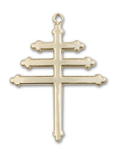 Load image into Gallery viewer, Marionite Cross Custom Pendant - Yellow Gold