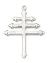 Load image into Gallery viewer, Marionite Cross Custom Pendant - Sterling Silver