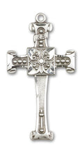 Load image into Gallery viewer, Cross Custom Pendant - Sterling Silver