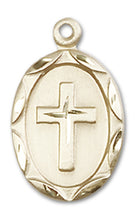 Load image into Gallery viewer, Cross Custom Pendant - Yellow Gold
