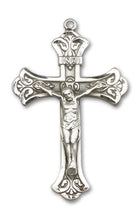 Load image into Gallery viewer, Crucifix Custom Pendant - Sterling Silver