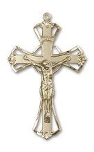 Load image into Gallery viewer, Crucifix Custom Pendant - Yellow Gold