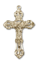 Load image into Gallery viewer, Crucifix Custom Pendant - Yellow Gold