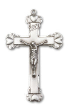Load image into Gallery viewer, Crucifix Custom Pendant - Sterling Silver