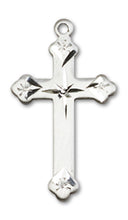 Load image into Gallery viewer, Cross Custom Pendant - Sterling Silver