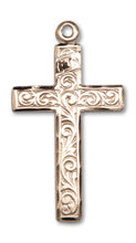 Load image into Gallery viewer, Cross Custom Pendant - Yellow Gold