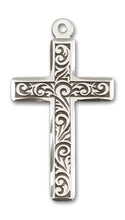 Load image into Gallery viewer, Cross Custom Pendant - Sterling Silver
