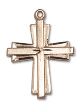 Load image into Gallery viewer, Cross Custom Pendant - Yellow Gold
