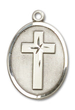 Load image into Gallery viewer, Cross Custom Pendant - Sterling Silver