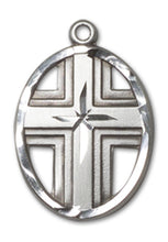 Load image into Gallery viewer, Cross Custom Pendant - Sterling Silver