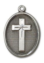 Load image into Gallery viewer, Cross Custom Pendant - Sterling Silver