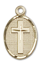 Load image into Gallery viewer, Cross Custom Pendant - Yellow Gold