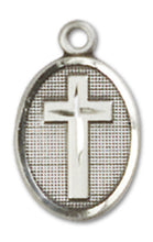 Load image into Gallery viewer, Cross Custom Pendant - Sterling Silver