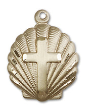 Load image into Gallery viewer, Cross Custom Pendant - Yellow Gold