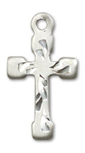 Load image into Gallery viewer, Cross Custom Pendant - Sterling Silver