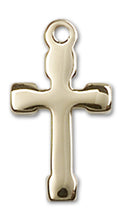 Load image into Gallery viewer, Cross Custom Pendant - Yellow Gold