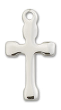 Load image into Gallery viewer, Cross Custom Pendant - Sterling Silver