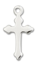 Load image into Gallery viewer, Cross Custom Pendant - Sterling Silver