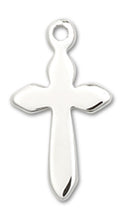 Load image into Gallery viewer, Cross Custom Pendant - Sterling Silver