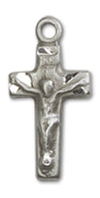 Load image into Gallery viewer, Crucifix Custom Pendant - Sterling Silver