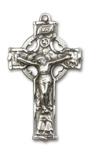 Load image into Gallery viewer, Celtic Crucifix Custom Pendant - Sterling Silver