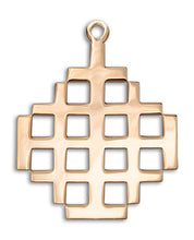 Load image into Gallery viewer, Jerusalem Cross Custom Pendant - Yellow Gold