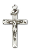 Load image into Gallery viewer, Crucifix Custom Pendant - Sterling Silver