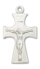 Load image into Gallery viewer, Celtic Crucifix Custom Pendant - Sterling Silver