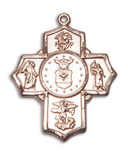Load image into Gallery viewer, 5-Way Cross / Air Force Custom Pendant - Yellow Gold