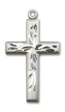 Load image into Gallery viewer, Cross Custom Pendant - Sterling Silver