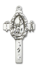 Load image into Gallery viewer, Cross Custom Pendant - Sterling Silver