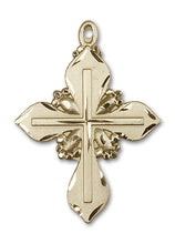Load image into Gallery viewer, Cross Custom Pendant - Yellow Gold