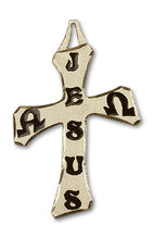 Load image into Gallery viewer, Cross Custom Pendant - Yellow Gold