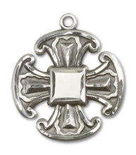 Load image into Gallery viewer, Cross Custom Pendant - Sterling Silver