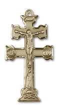Load image into Gallery viewer, Caravaca Crucifix Custom Pendant - Yellow Gold