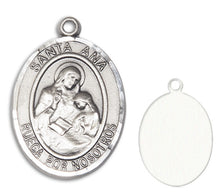 Load image into Gallery viewer, St. Ann Custom Medal - Sterling Silver