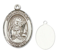 Load image into Gallery viewer, St. Apollonia Custom Medal - Sterling Silver