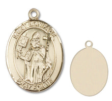 Load image into Gallery viewer, St. Boniface Custom Medal - Yellow Gold