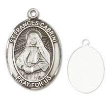 Load image into Gallery viewer, St. Frances Cabrini Custom Medal - Sterling Silver