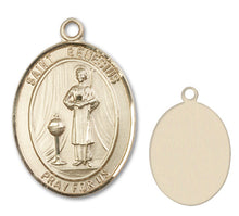 Load image into Gallery viewer, St. Genesius of Rome Custom Medal - Yellow Gold