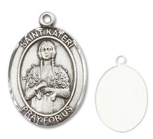 Load image into Gallery viewer, St. Kateri Tekakwitha Custom Medal - Sterling Silver