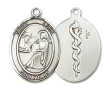 Load image into Gallery viewer, St. Luke the Apostle / Doctor Custom Medal - Sterling Silver
