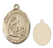 Load image into Gallery viewer, St. Bonaventure Custom Medal - Yellow Gold