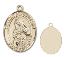 Load image into Gallery viewer, Our Lady of Providence Custom Medal - Yellow Gold