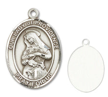 Load image into Gallery viewer, Our Lady of Providence Custom Medal - Sterling Silver