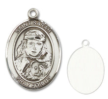 Load image into Gallery viewer, St. Sarah Custom Medal - Sterling Silver