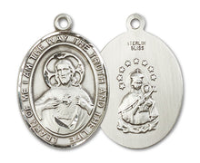 Load image into Gallery viewer, Scapular Custom Medal - Sterling Silver