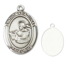 Load image into Gallery viewer, St. Thomas Aquinas Custom Medal - Sterling Silver