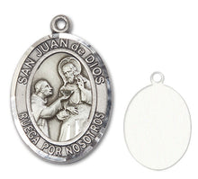 Load image into Gallery viewer, San Juan de Dios Custom Medal - Sterling Silver