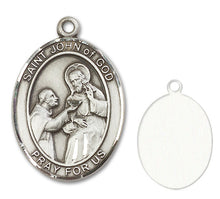 Load image into Gallery viewer, St. John of God Custom Medal - Sterling Silver